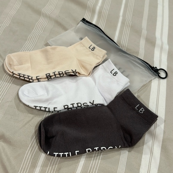 Little Bipsy Adult Socks 3 pack Modern Sand - Picture 1 of 2